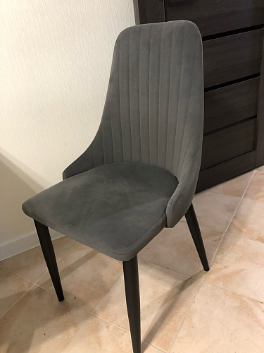 Стул на металлокаркасе Kora white / gray фото покупателя 68