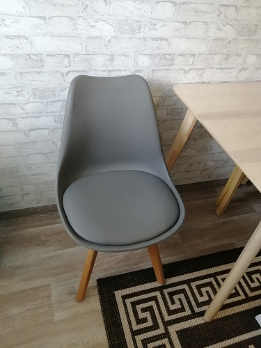 Деревянный стул Bonuss black / black фото покупателя 74