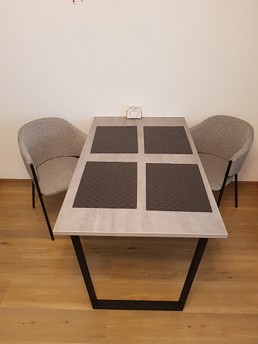 Деревянный стол Лота Лофт 120x75 дуб крафт табачный / черный матовый фото покупателя 23