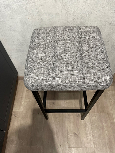 Барный стул Лофт линкольн белый / белый матовый фото покупателя 47