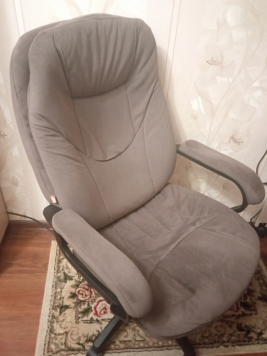 Компьютерное кресло Comfort Lux/Комфорт Люкс черный фото покупателя 127