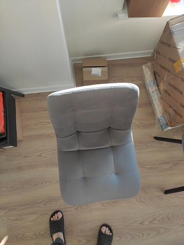 Комплект стульев Чилли 4 шт темно-серый / черный фото покупателя 160