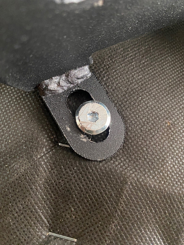 Стул на металлокаркасе Чилли синяя ткань / белый фото покупателя 1299