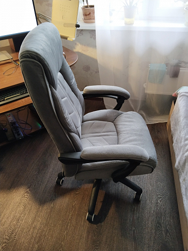 Компьютерное кресло Traun dark gray / black фото покупателя 23