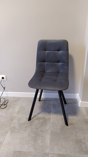 Стул на металлокаркасе Чилли бирюзовый / черный фото покупателя 1105