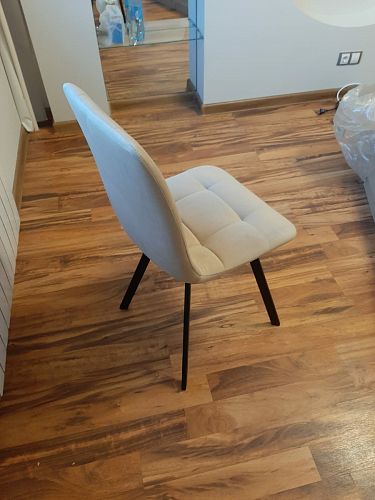 Комплект стульев Чилли 4 шт темно-серый / черный фото покупателя 457