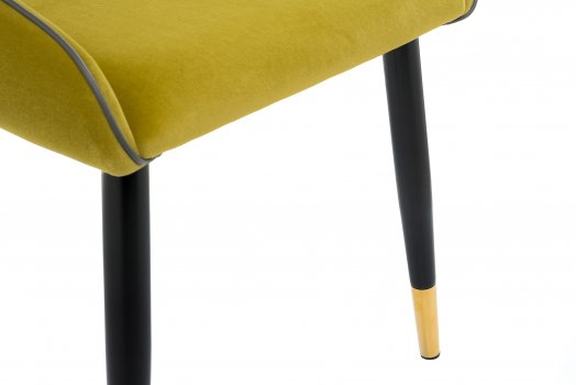 Стул на металлокаркасе Ordal khaki / black