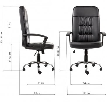 Компьютерное кресло Bravo черное