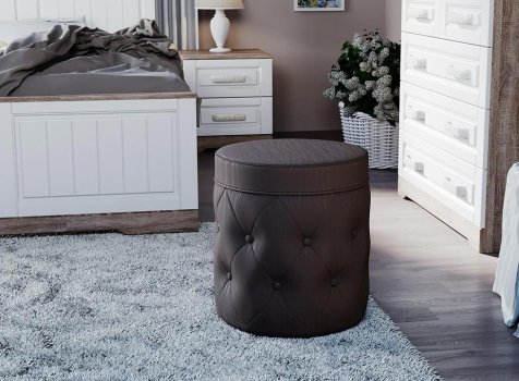 Пуф Тип 5 коричневый кашемир