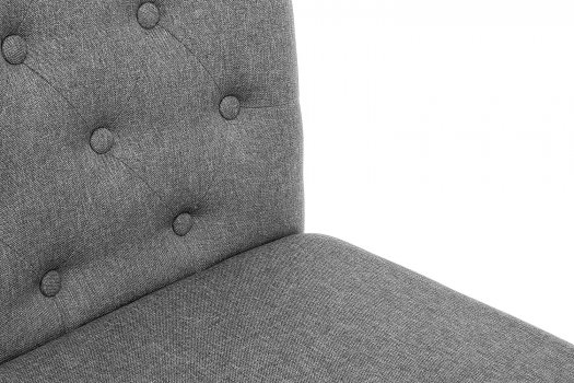 Стул Amelia dark walnut / fabric grey