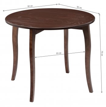 Деревянный стол Мантенья орех