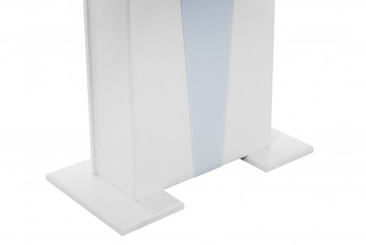 Стол на тумбе Джеймс белый