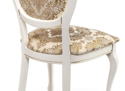 Стул Adriano молочный с патиной