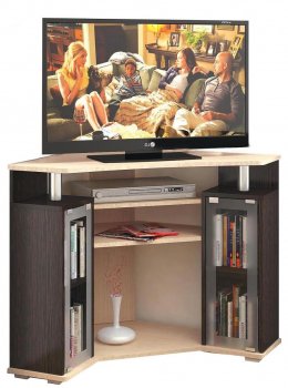 ТВ-тумба 044 2у венге / дуб молочный