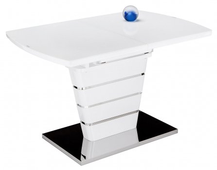 Стол на тумбе Space 160 белый