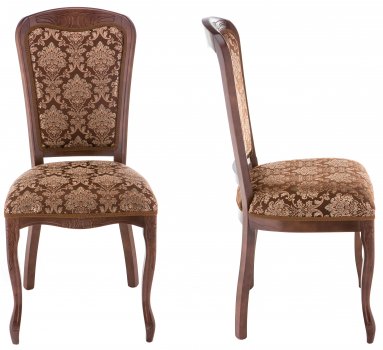 Стул Клето орех / шоколад