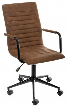Компьютерное кресло Midl arm коричневое