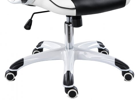 Компьютерное кресло Lider черно-белое