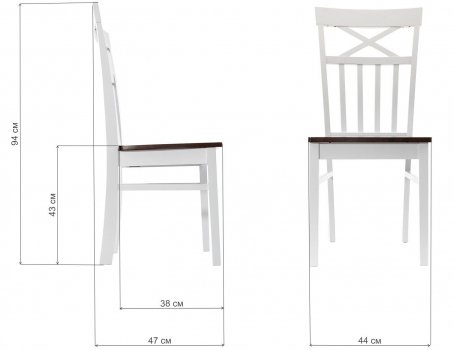 Стул Provans dirty oak