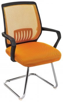 Стул Point оранжевый / черный